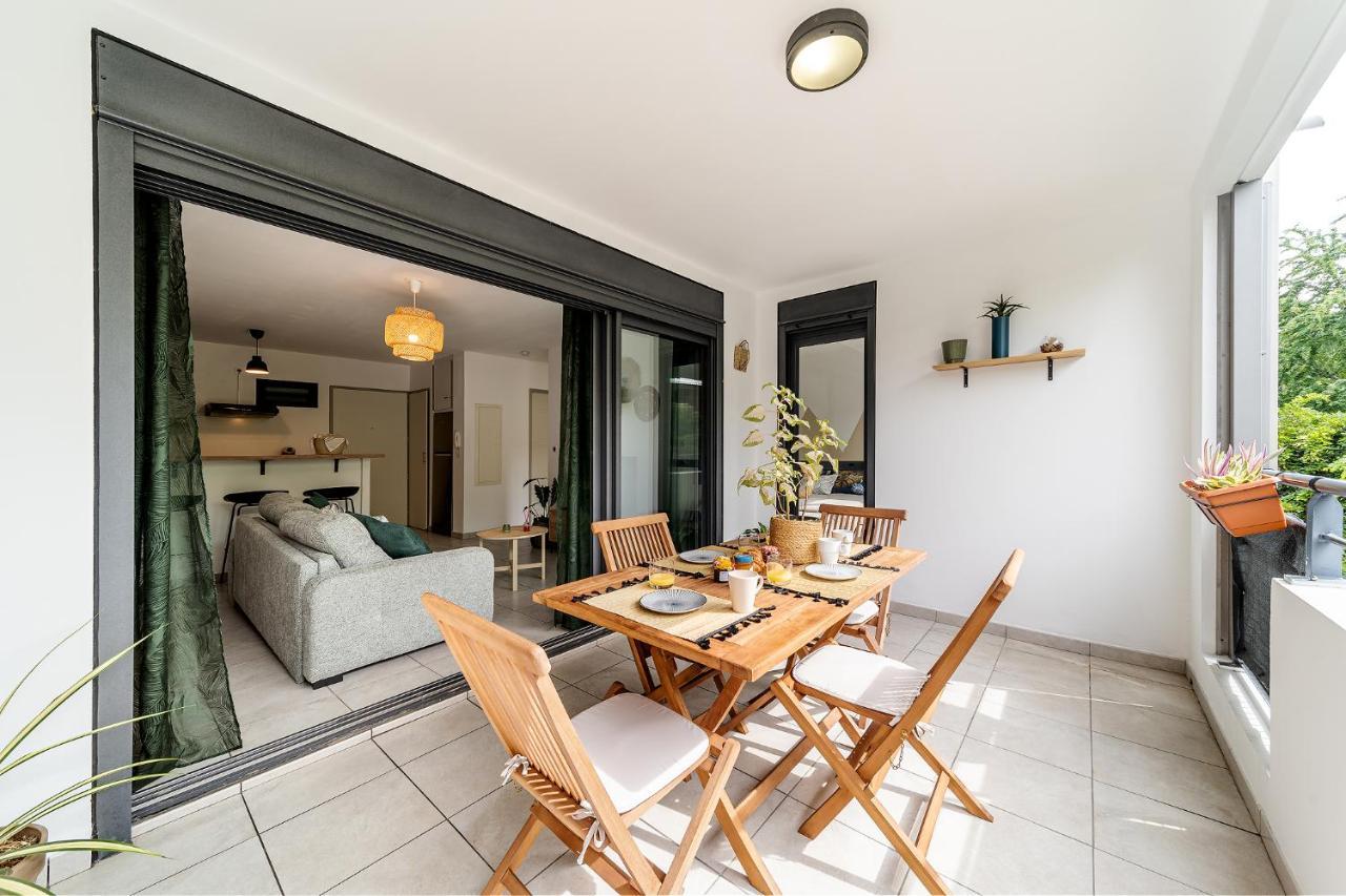 Ferienwohnung Le Cocon De L'Etang Bout de l'Etang Exterior foto